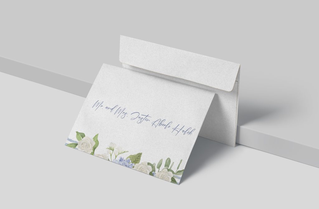 Designer envelope printing